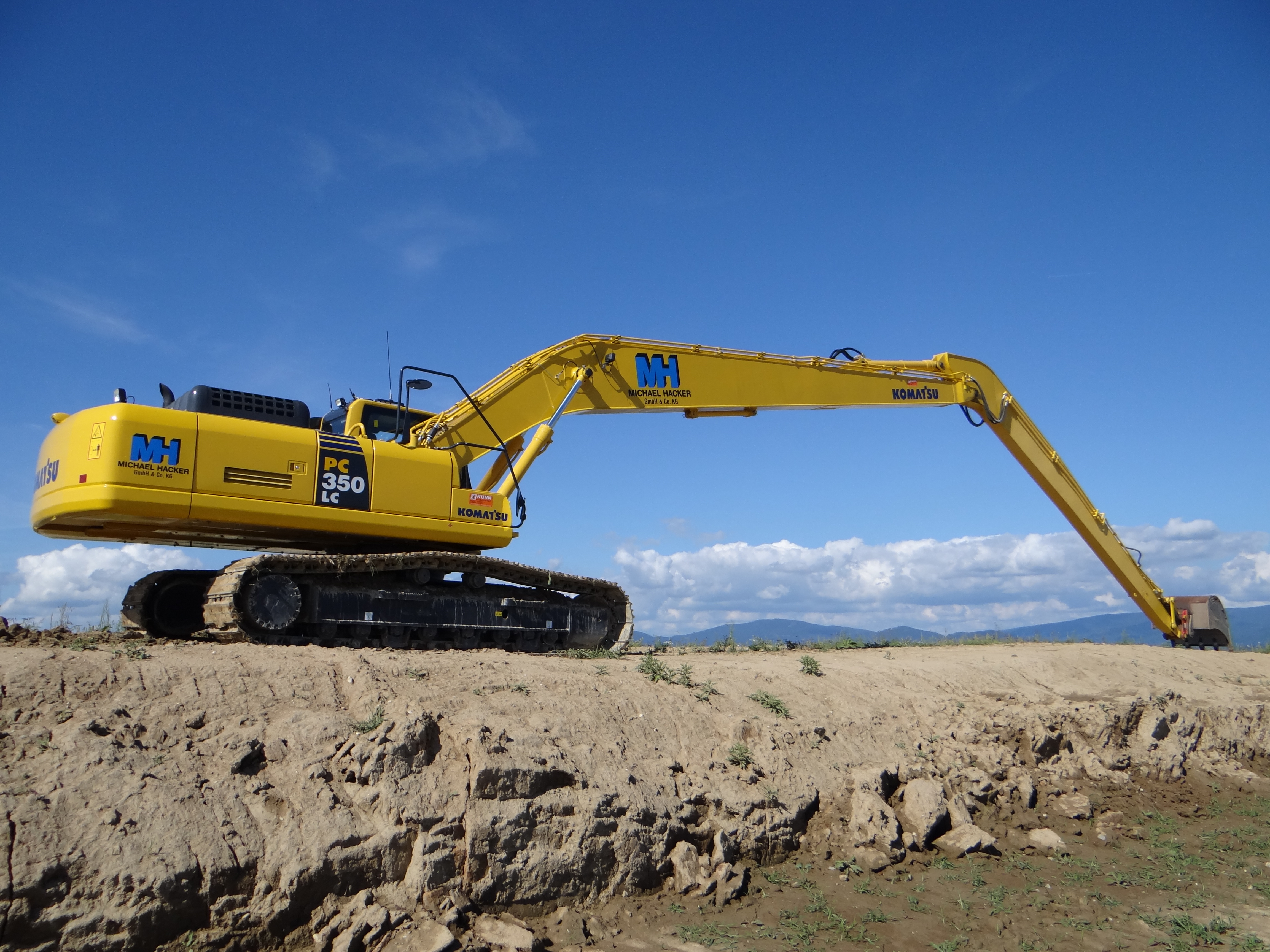 Komatsu PC 350 LC Superlongfront